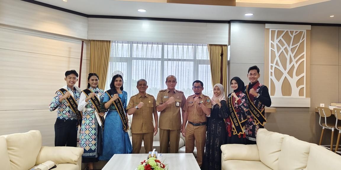 Pjs Bupati Paser Terima Kunjungan Putri Pariwisata dan Duta Wisata Paser 2024