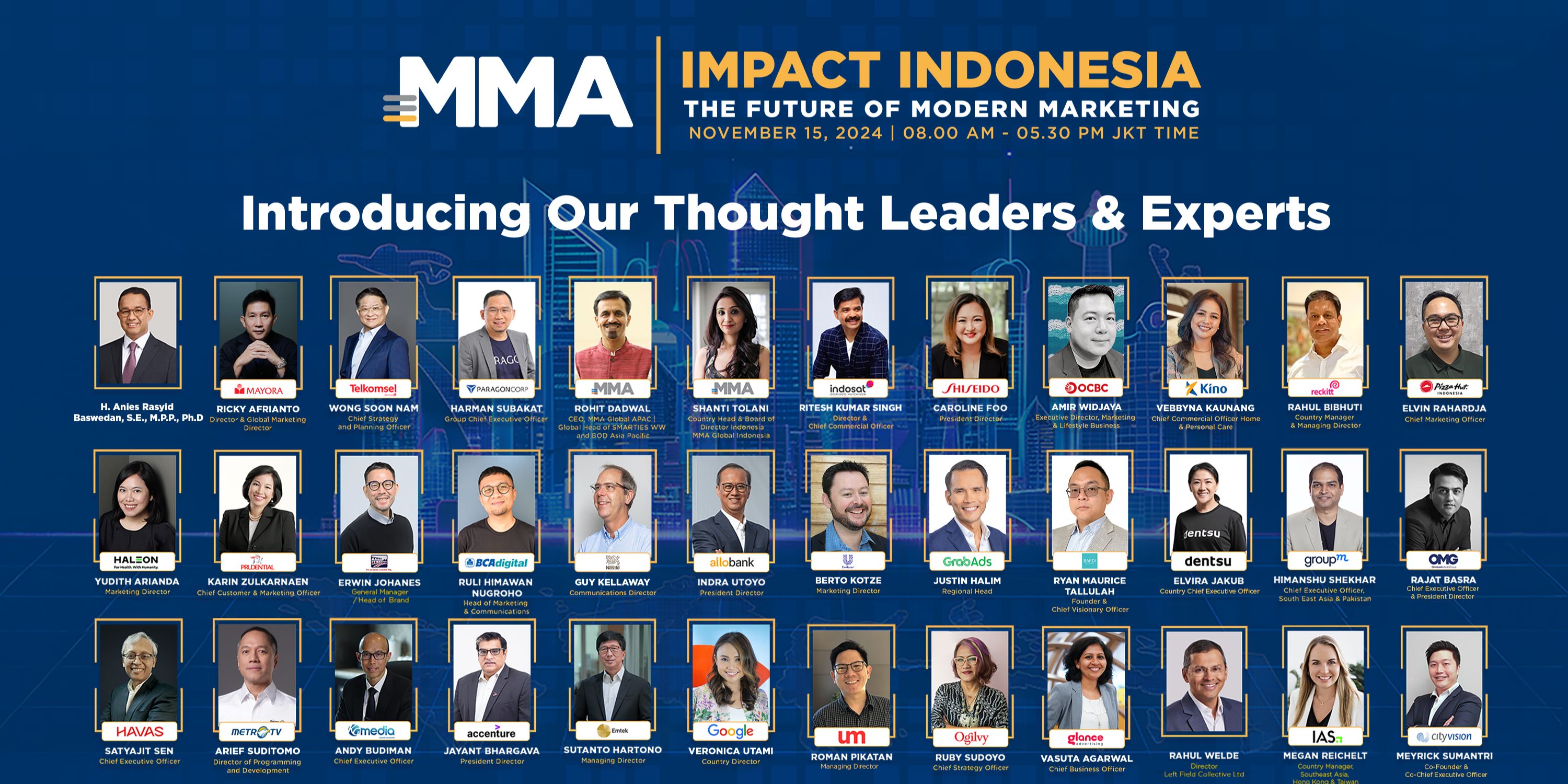 MMA Impact Indonesia 2024: Menavigasi Masa Depan Marketing & Periklanan Melalui Kepemimpinan, Inovasi, dan Strategi Terbaru