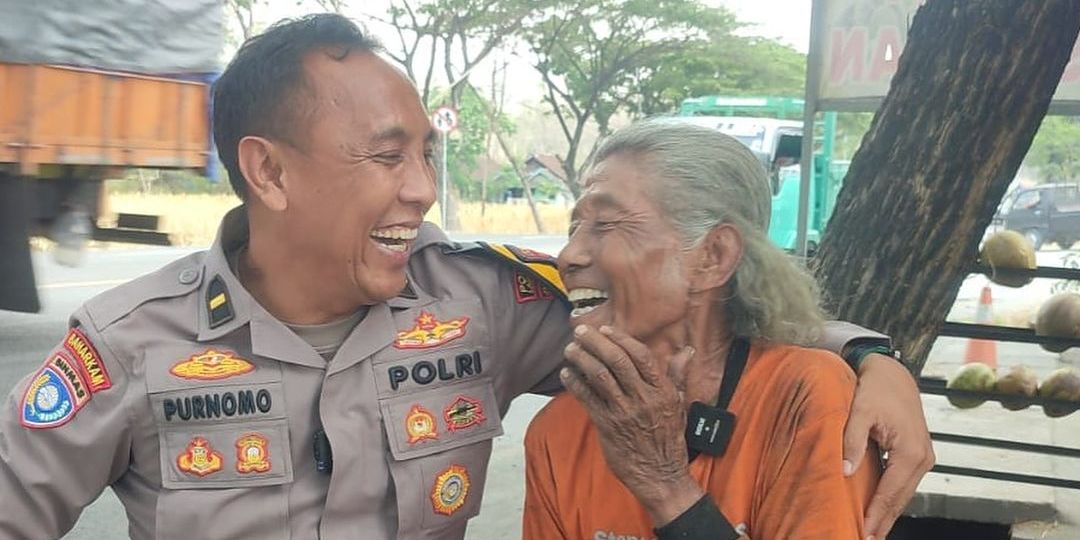 Tukang Rongsok Menolak Cukur Rambut karena Punya ‘Ilmu’, Ketemu Polisi Baik Dikasih Modal Usaha