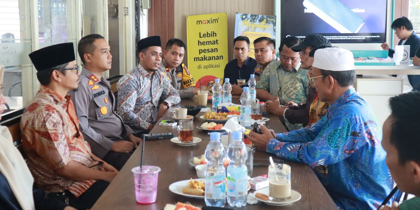 Jelang Debat Pilkada, Kapolres Kampar Kumpulkan KPU Bawaslu dan Tim Pemenangan Paslon