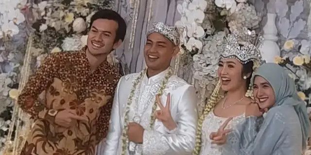 Potret Rizky Nazar dan Cut Syifa Kondangan Bareng ke Nikahan Febby & Drajad, Resmi Pacaran?