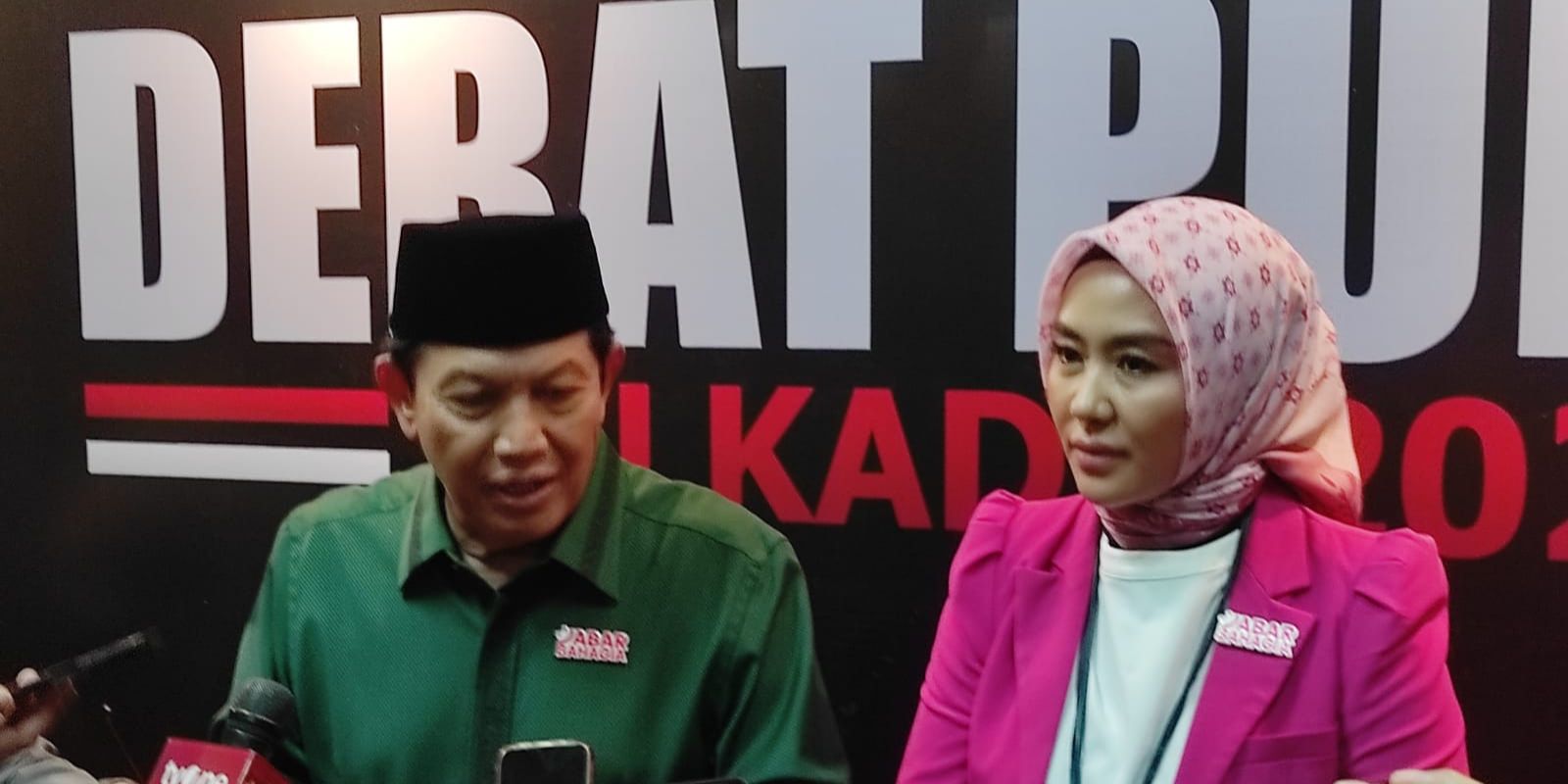 Debat Pilgub Jabar: Acep Adang Pamer Pengalaman Benahi Sistem Pemerintah, Gita KDI Soroti Kekerasan pada Perempuan