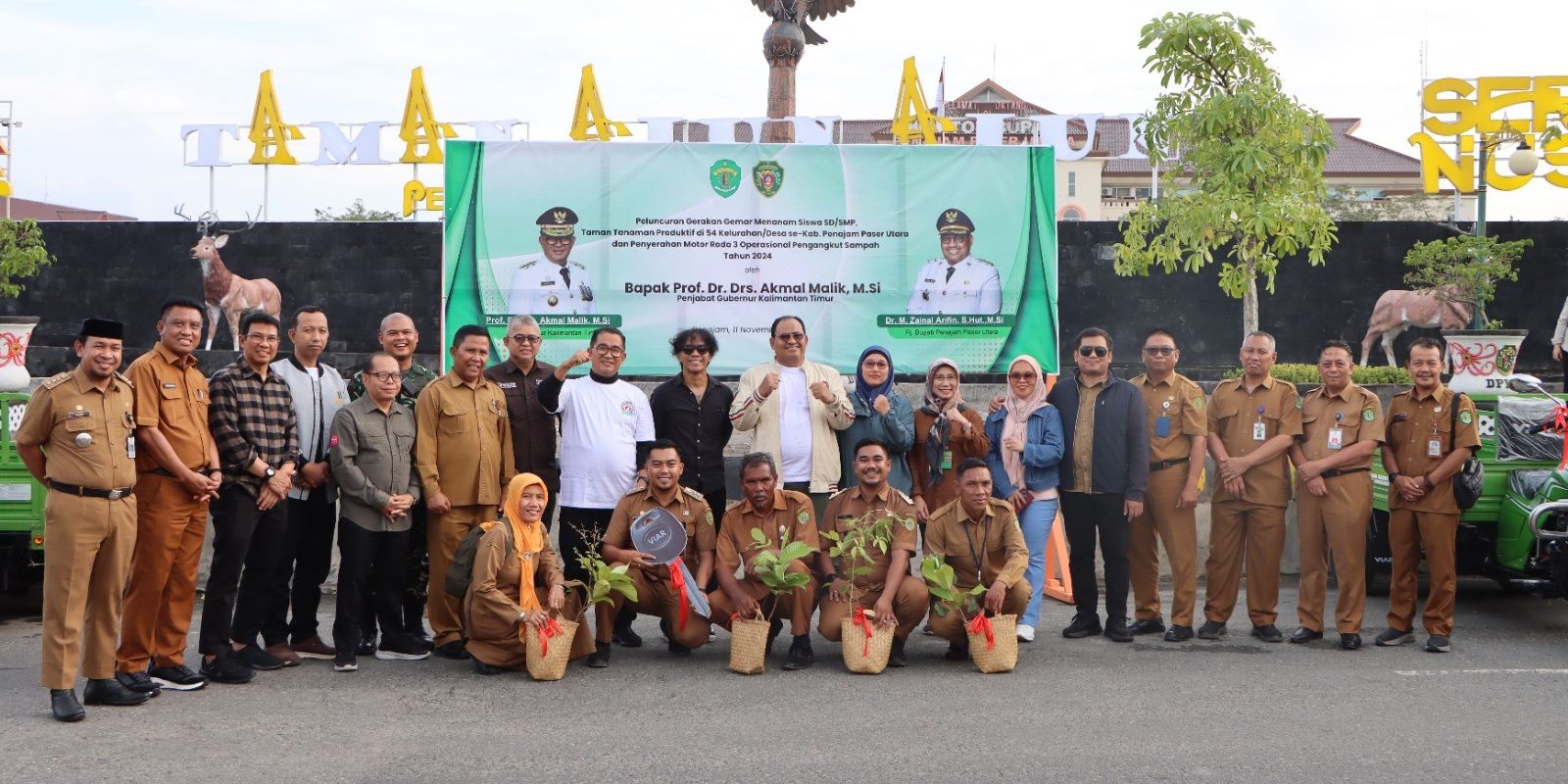 Tingkatkan Rasa Cinta Lingkungan, Pj Gubernur Kaltim Luncurkan Gerakan Gemar Menanam