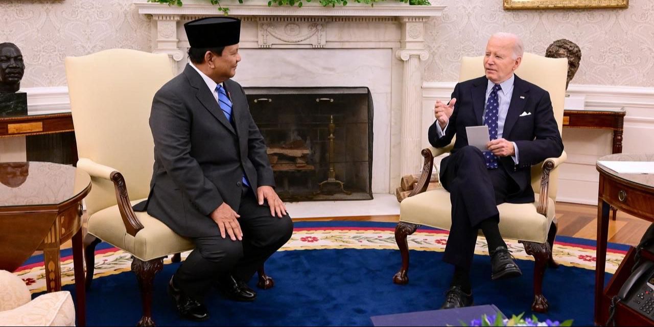 Prabowo Bicara Empat dengan Joe Biden, Bahas Situasi Gaza hingga Laut China Selatan