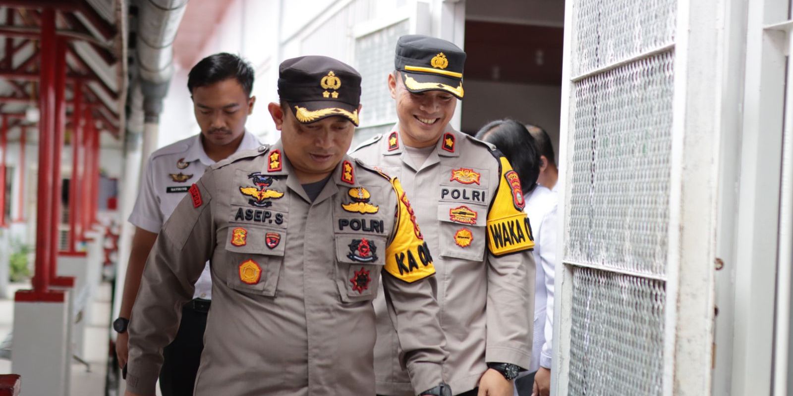 Polisi Cek TPS Khusus di Rutan Siak, Sarana dan Prasarana Jadi Sorotan