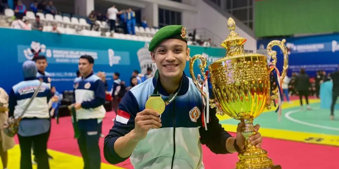 Sosok Serda Kadek Adi Raih Medali Emas Asian Pencak Silat Championship di Uzbekistan, Ternyata Berlatih Sejak Usia 5 Tahun