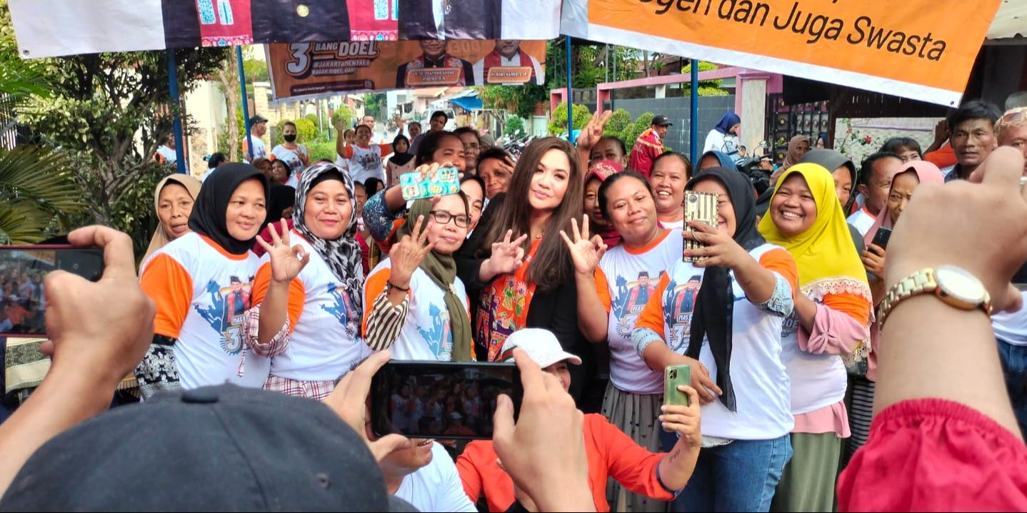 Sarah 'Si Doel': Pram-Doel akan Jadikan Jakarta Kota yang Ramah Perempuan dan Anak