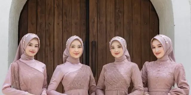 Pilihan Gaun Bridesmaid Hijab Paling Tren dan Cantik di 2024