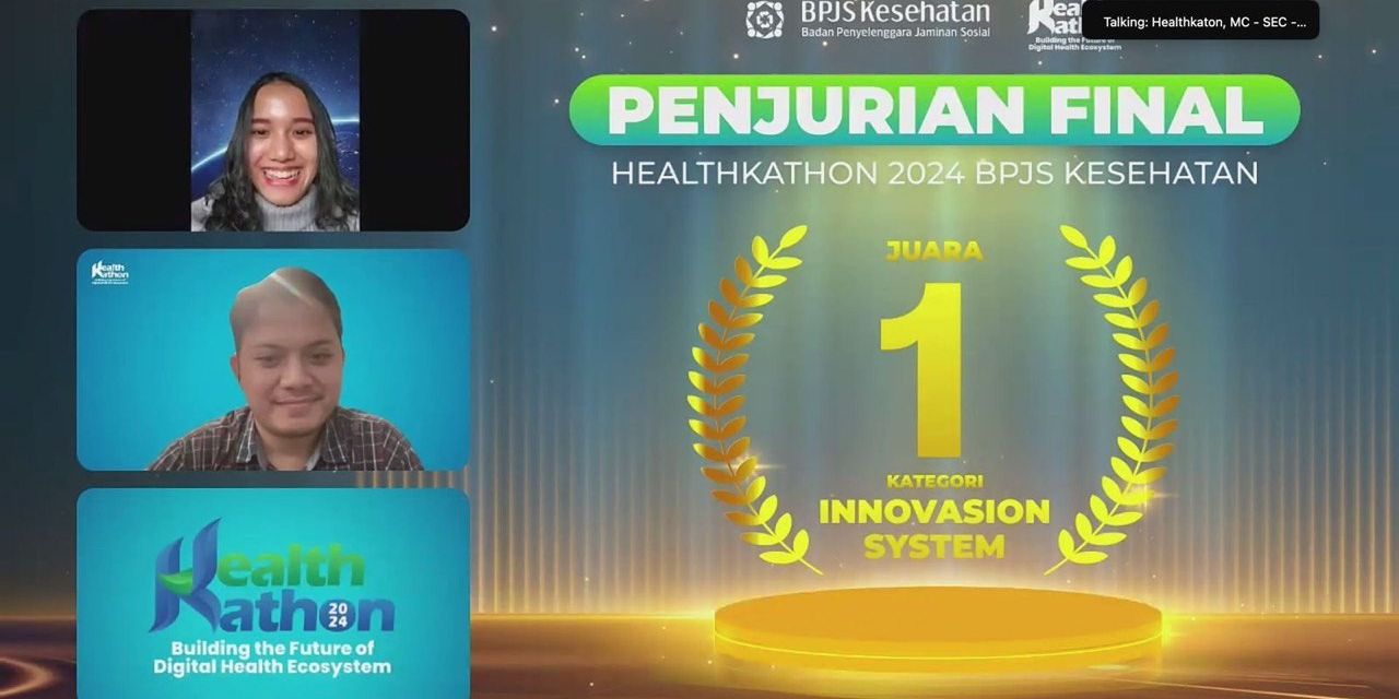 BPJS Kesehatan Umumkan Pemenang Lomba Healthkathon Tahun 2024