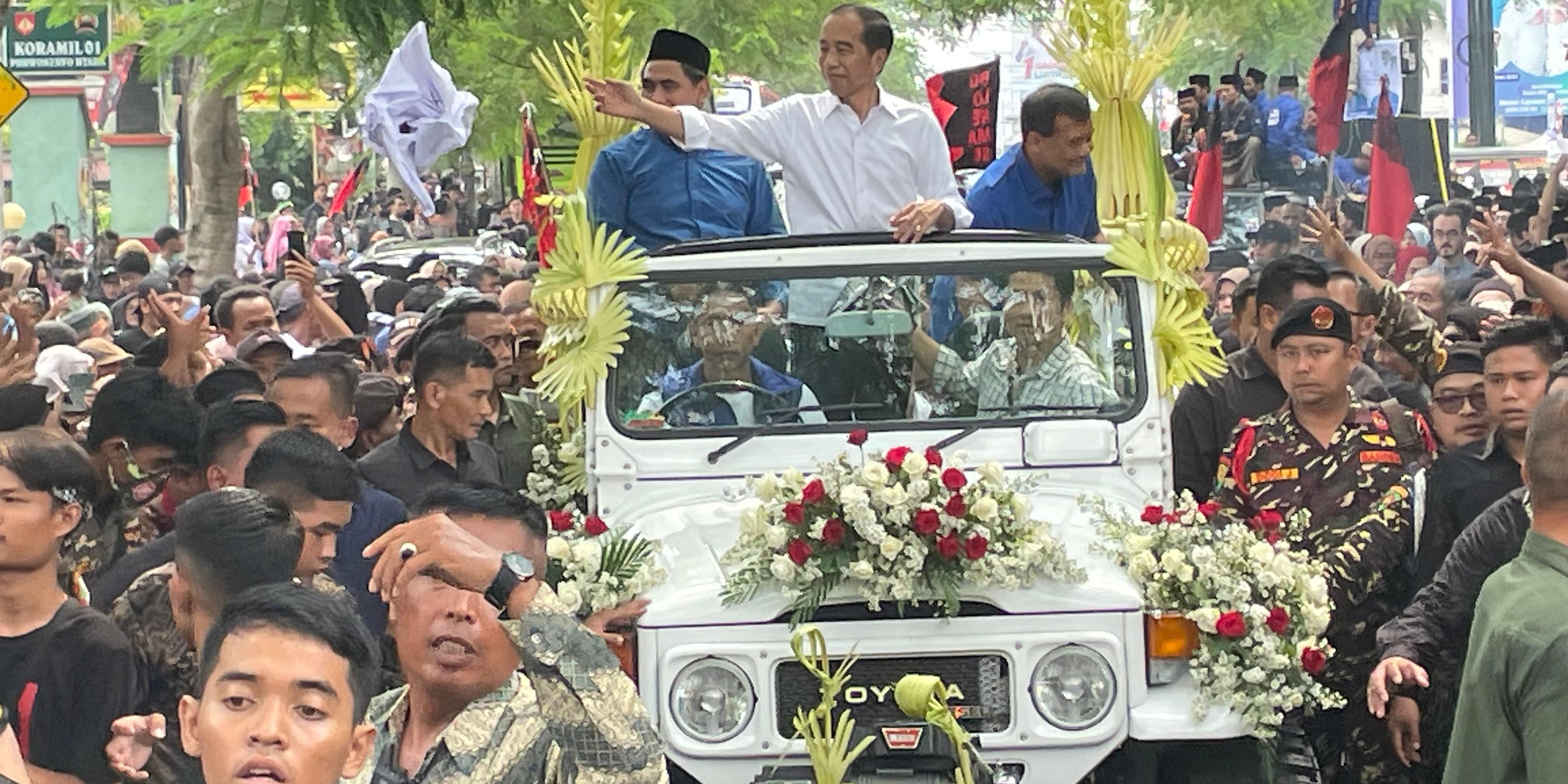 Ratusan Pemuda Kabupaten Grobogan Dukung Lutfi-Yasin, Gaungkan Program Lewat 'Door to Door'