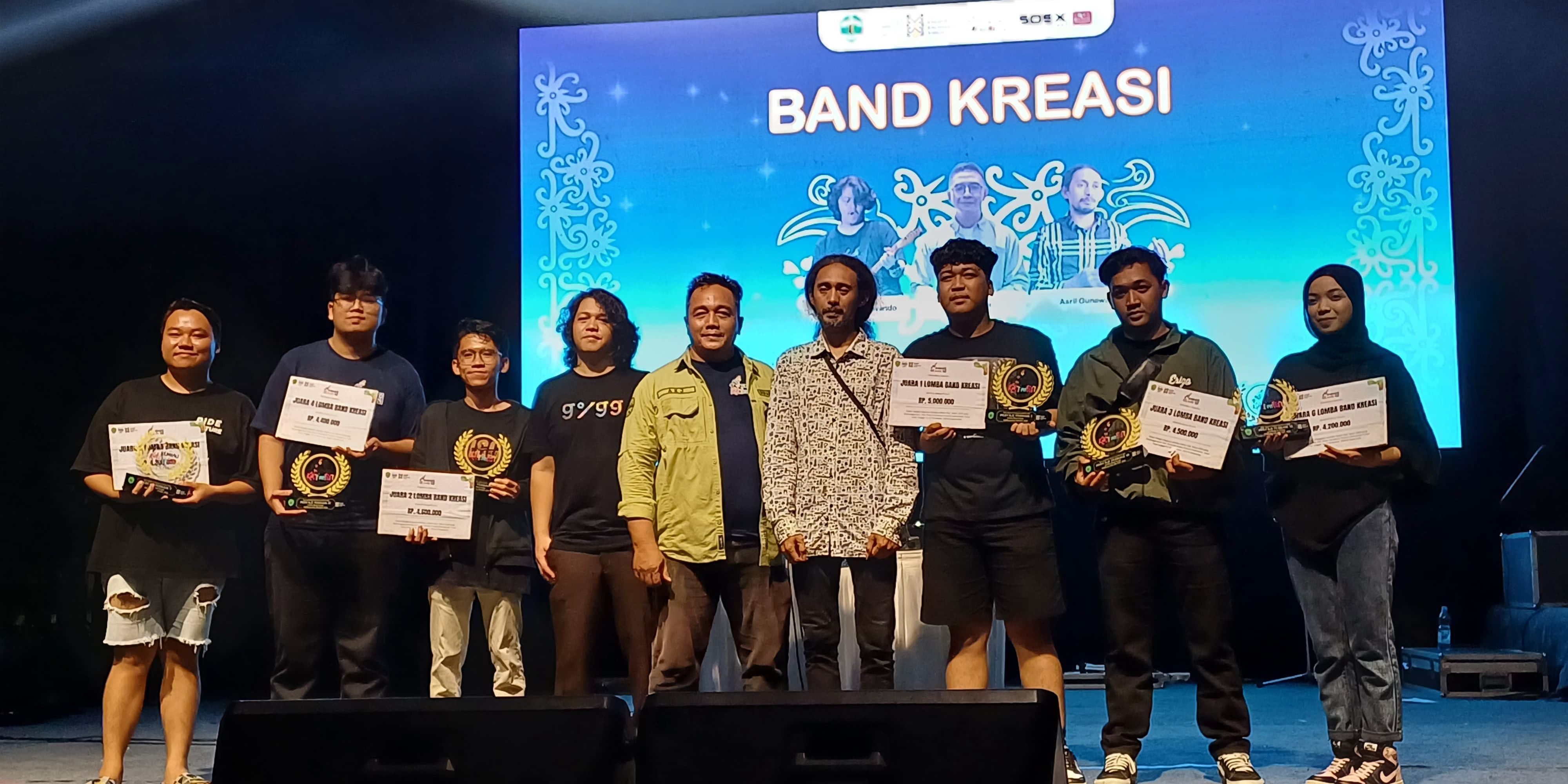 Kabupaten Paser Berhasil Raih Juara Satu Lomba Band Kreasi dan vokalis Terbaik di Kemilau Kaltim Fest 2024