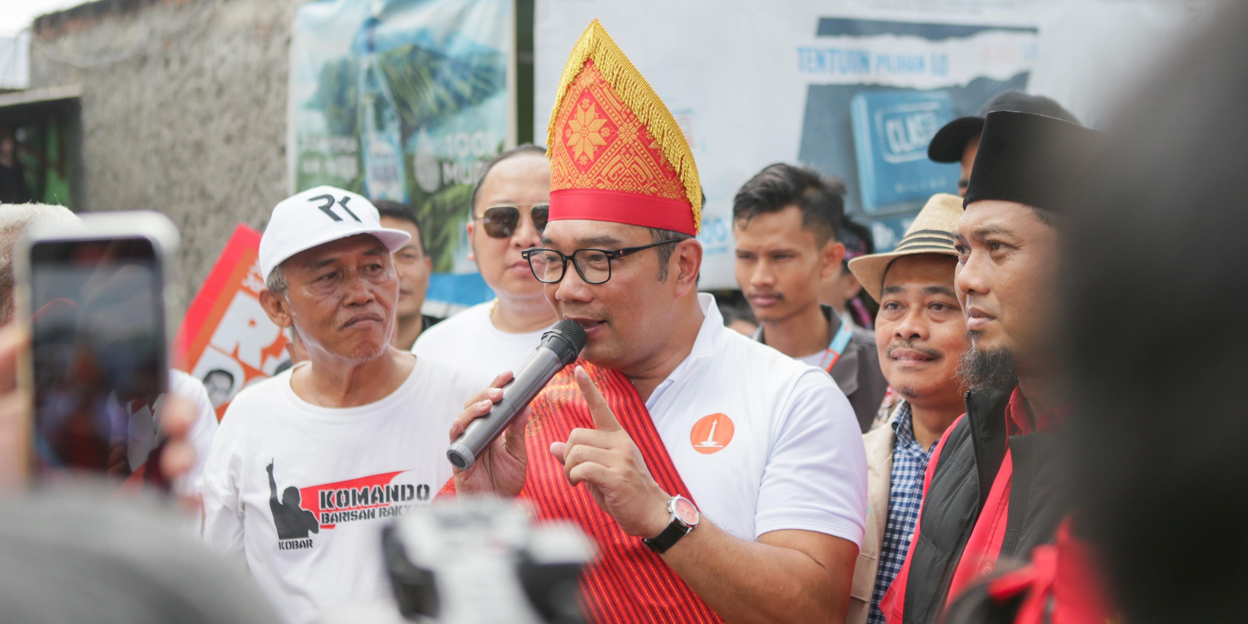 Jelang Debat Pilkada DKI Terakhir, Ridwan Kamil Latihan di Kamar Mandi