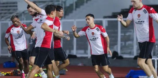 FOTO: Ekspresi Eliano Reijnders Tetap Ikut Latihan Timnas Indonesia Meski Dua Kali Dicoret Shin Tae-yong