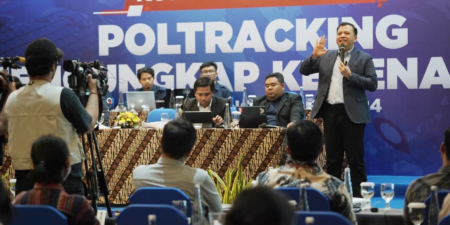 Poltracking Pakai Verifikasi Data 5 Lapis Saat Survei, Ini Daftarnya