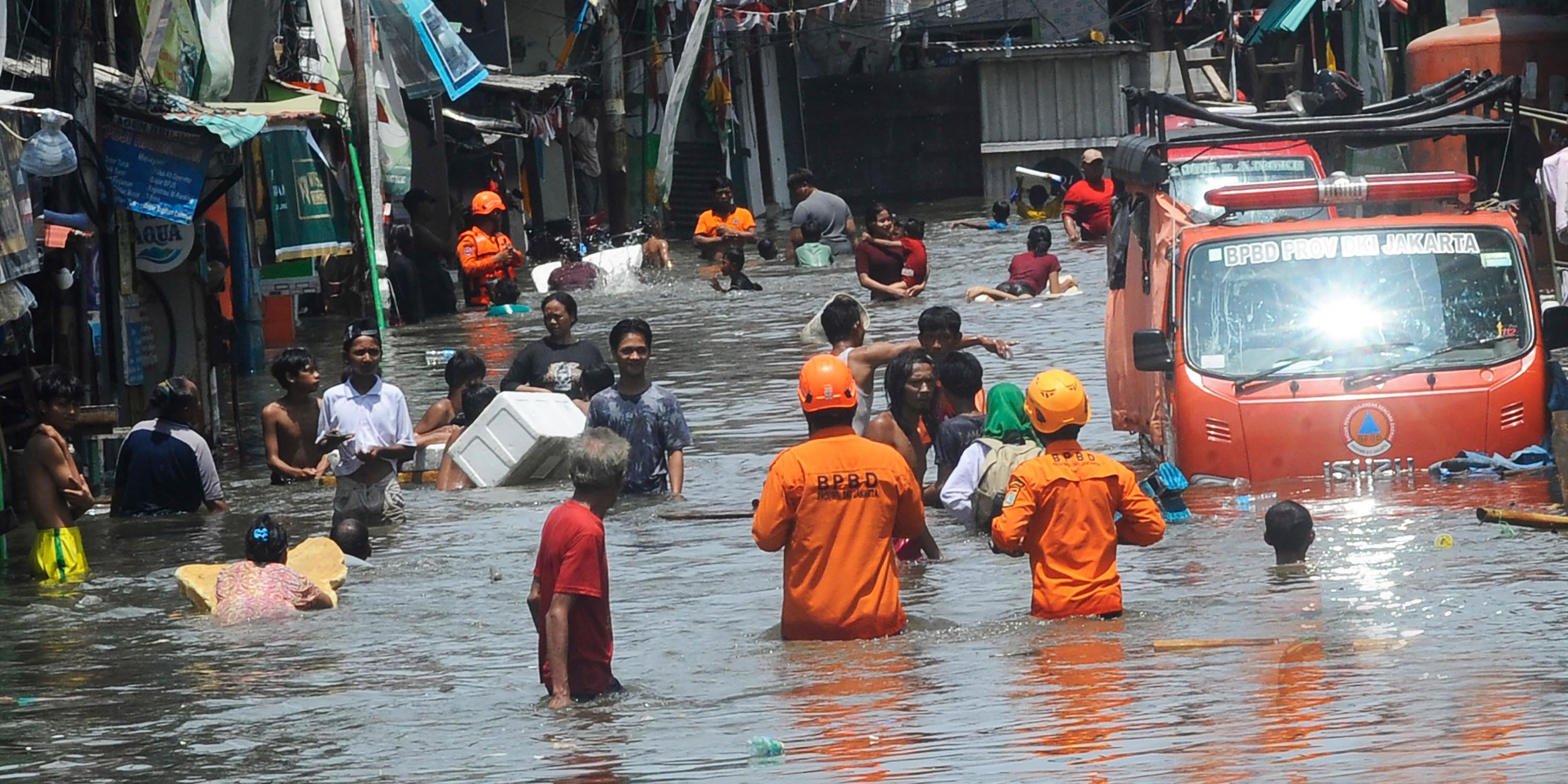 Banjir Rob, Satu RT dan Empat Jalan di Jakarta Utara Tergenang