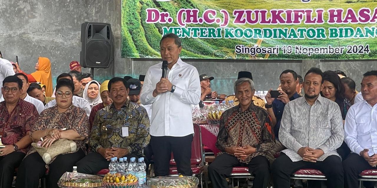 Menko Zulhas Beri Waktu Pj Gubernur dan Bupati Buka Rekening UD Pramono dalam Dua Minggu