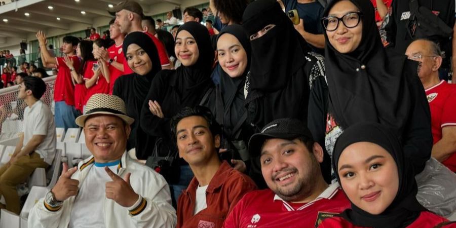 Deretan Artis Indonesia Seru-seruan Nonton Timnas Vs Arab Saudi Langsung di GBK, Ada Lesti Kejora dan Ibnu Jamil