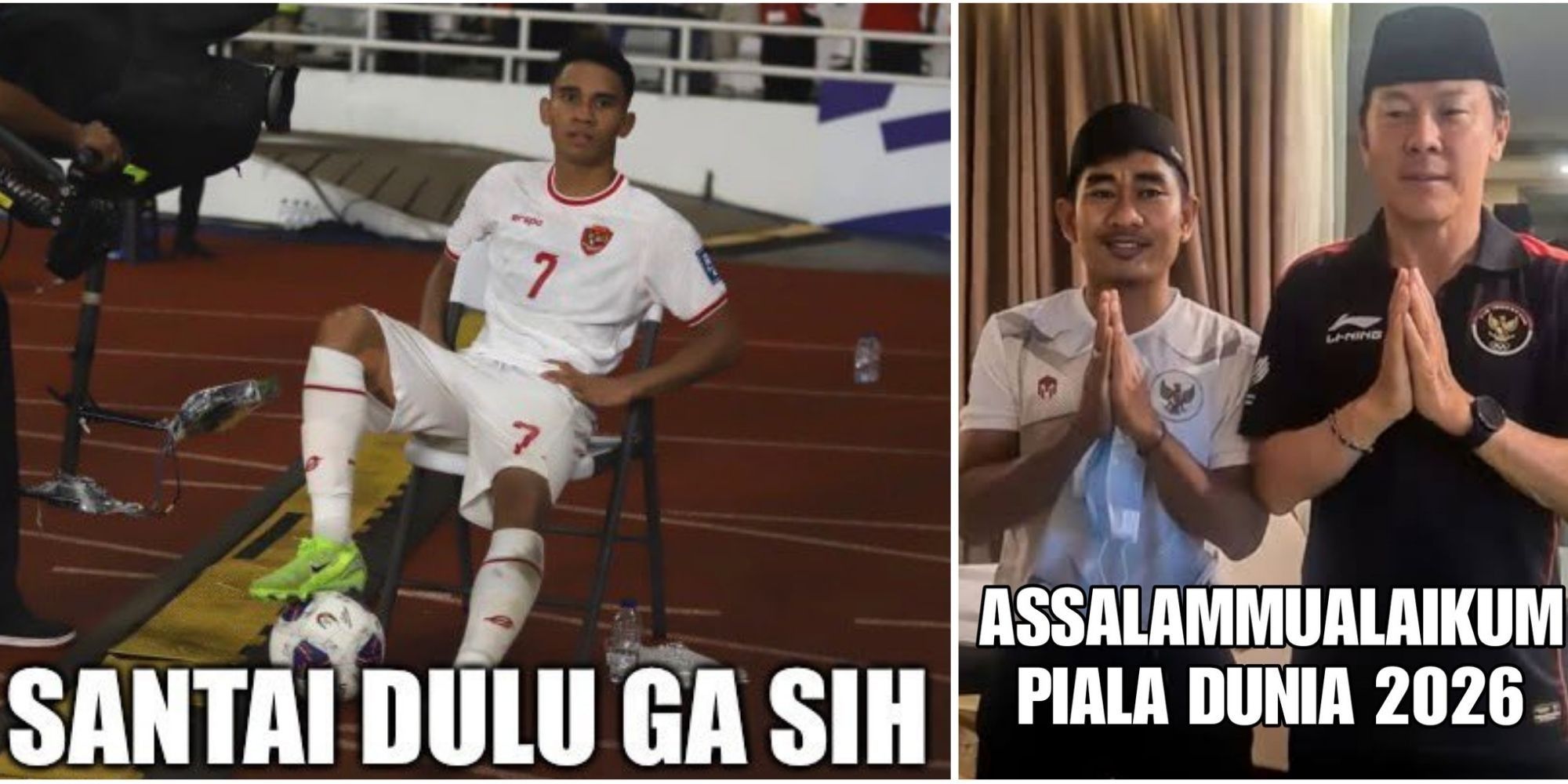 FOTO: Kumpulan Meme Kemenangan Timnas Indonesia Atas Arab Saudi yang Bikin Ngakak, King Indo OTW Piala Dunia