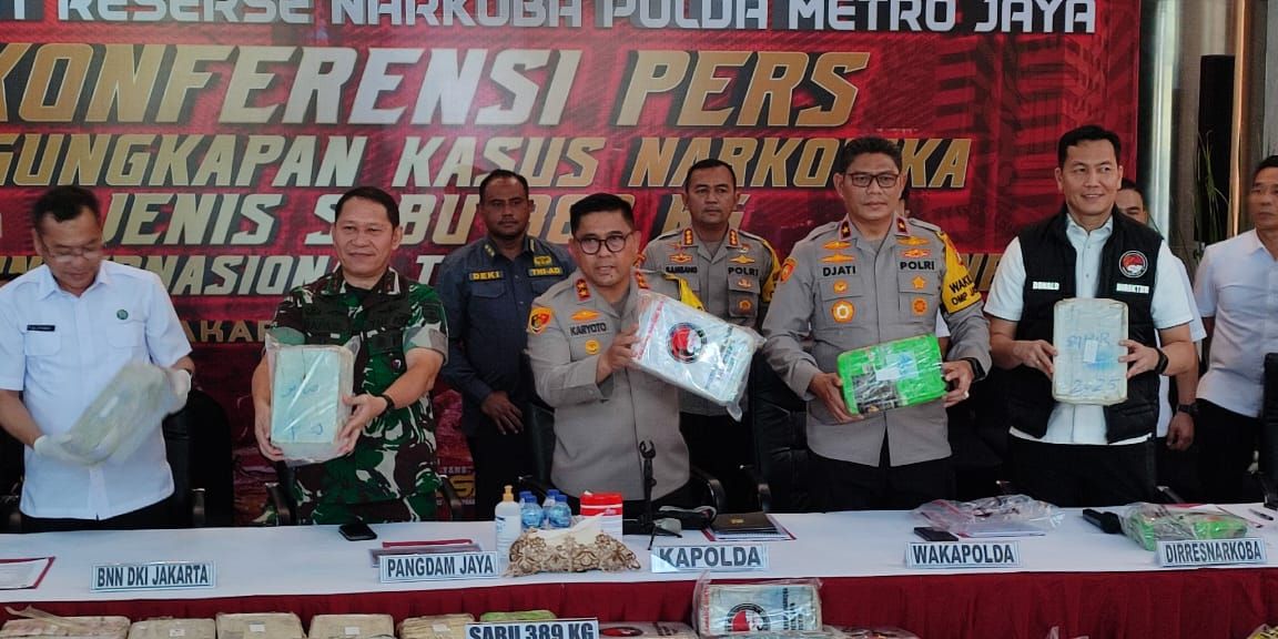 Kronologi Terbongkarnya Penyelundupan Narkoba Internasional Afganistan - Jakarta, Sabu 389 Kg Disita