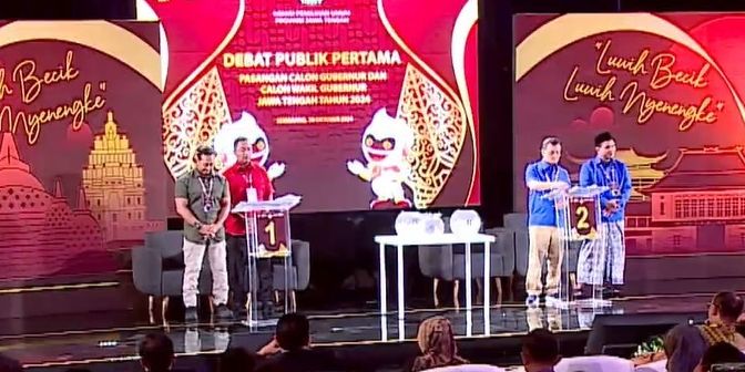 Pilkada Jateng: Andika Nyoblos di Semarang dan Ahmad Luthfi di Solo