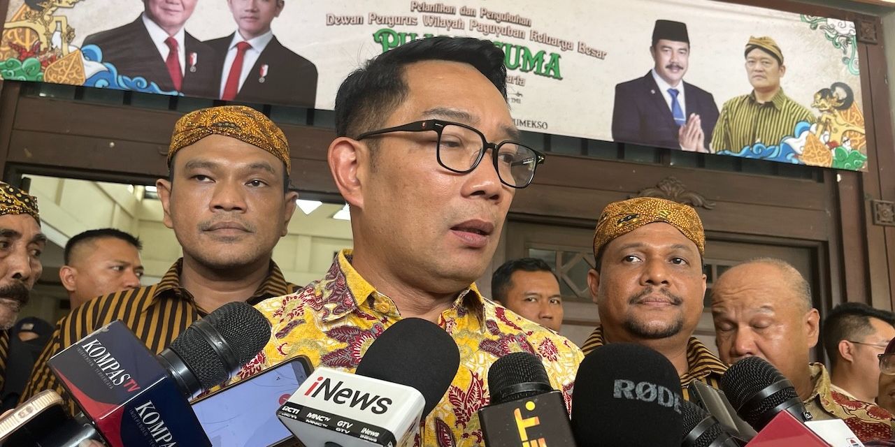 Ridwan Kamil Jawab Tantangan Ketum The Jakmania: Saya Sudah Pakai Waktu Nonton Persija