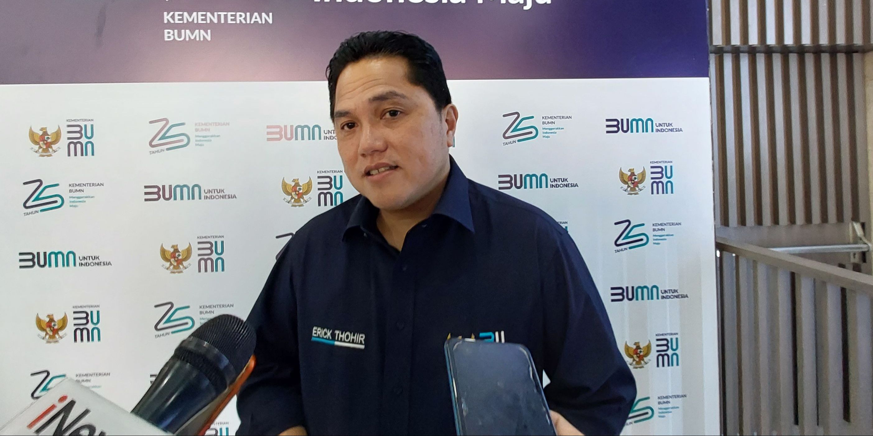 Timnas Bahrain Tolak Main di Indonesia, Erick Thohir: Lihat Suporter Jepang, Bawa Anak Istri Aman