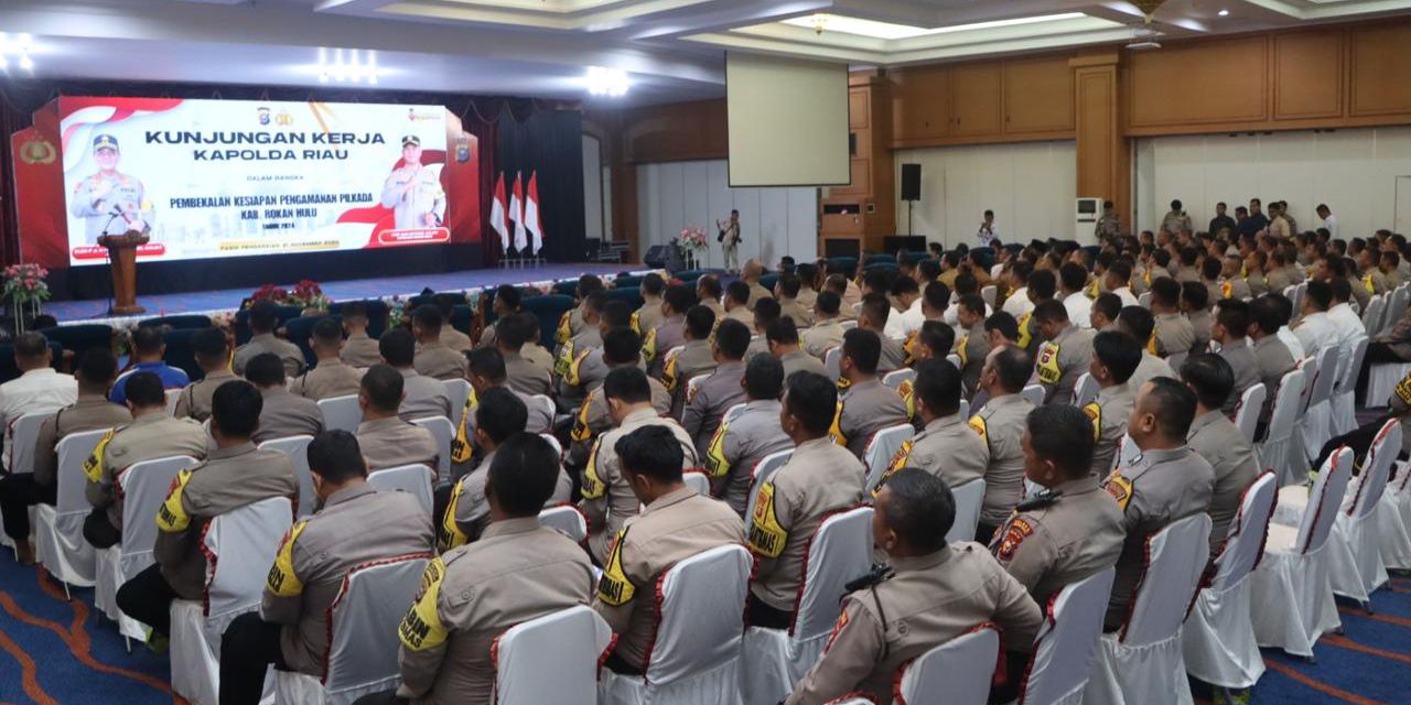 Perintah Tegas Kapolda Riau ke Anak Buah: Pengamanan Logistik dan Tahapan Pilkada Prioritas Utama