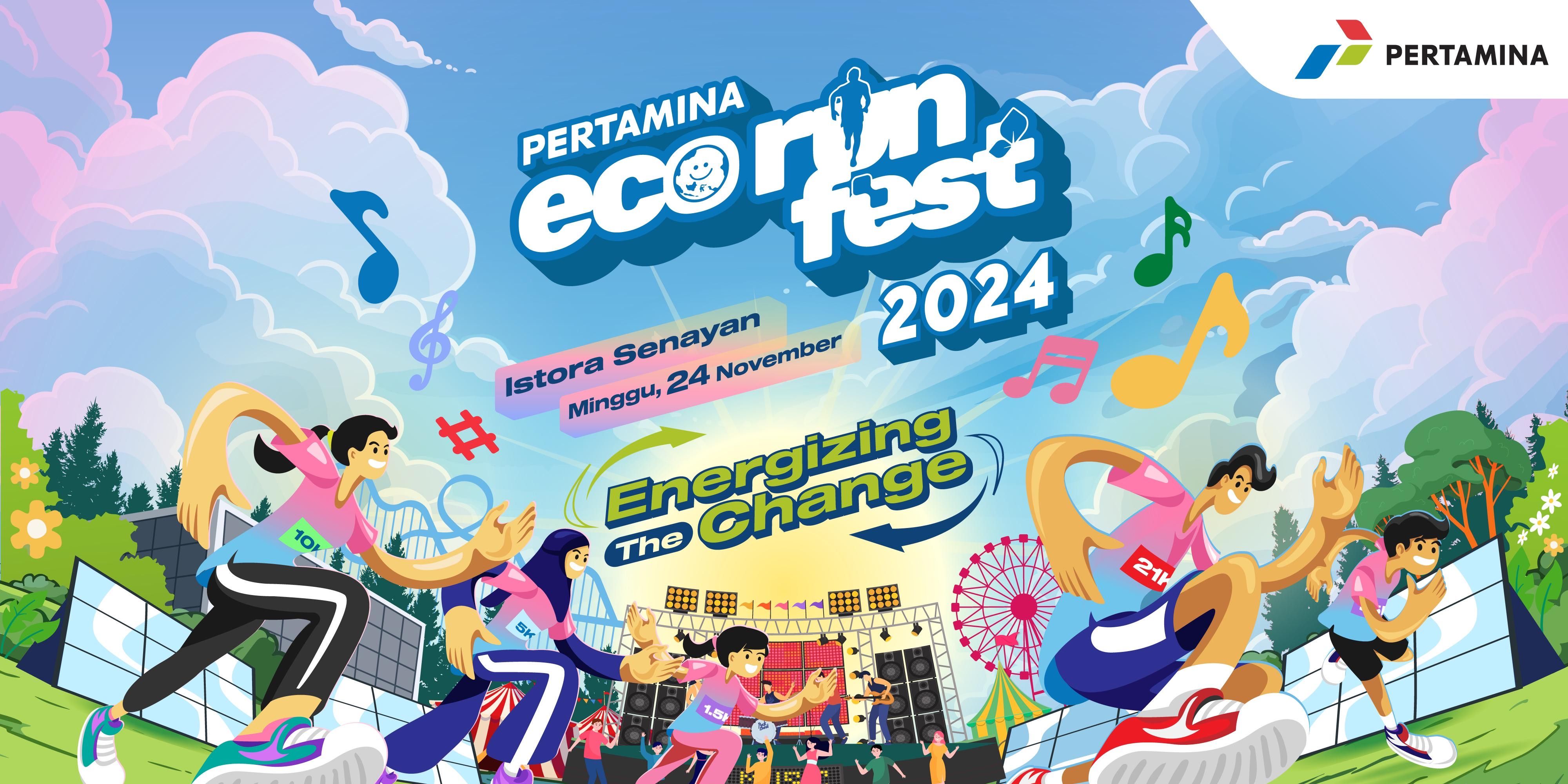 Jadwal hingga Rute Pertamina Eco RunFest 2024