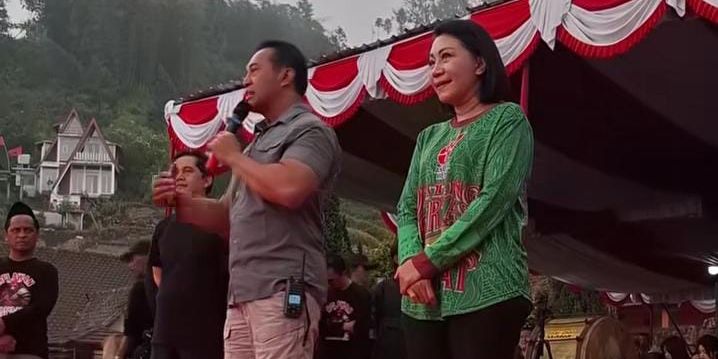 Kampanye di Tegal, Andika: Uang & Minyaknya Diterima Saja, Tapi Coblosnya Tetap Nomor 1