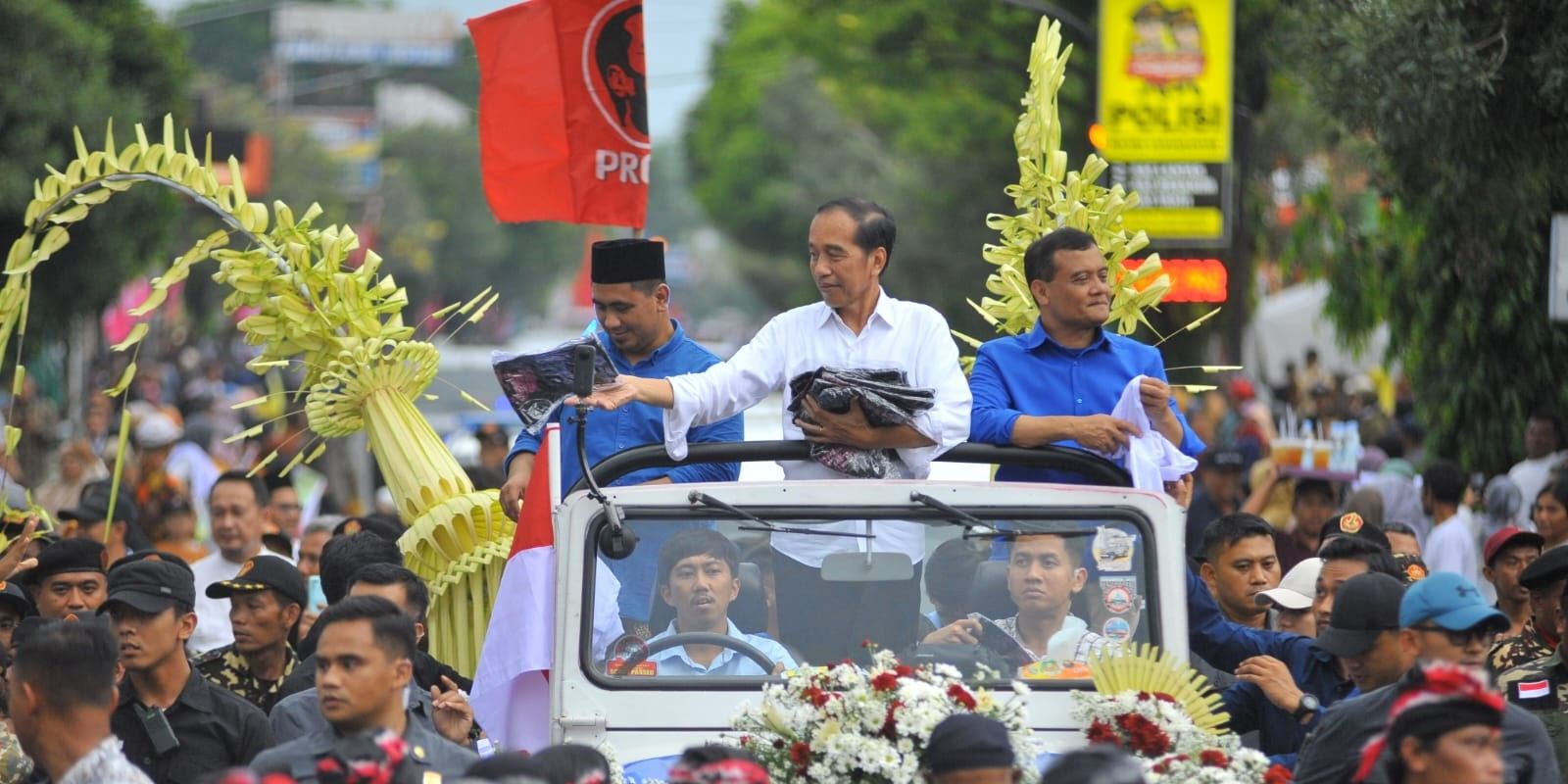 Sama-Sama Coblos di Solo, Intip TPS Jokowi dan Ahmad Luthfi