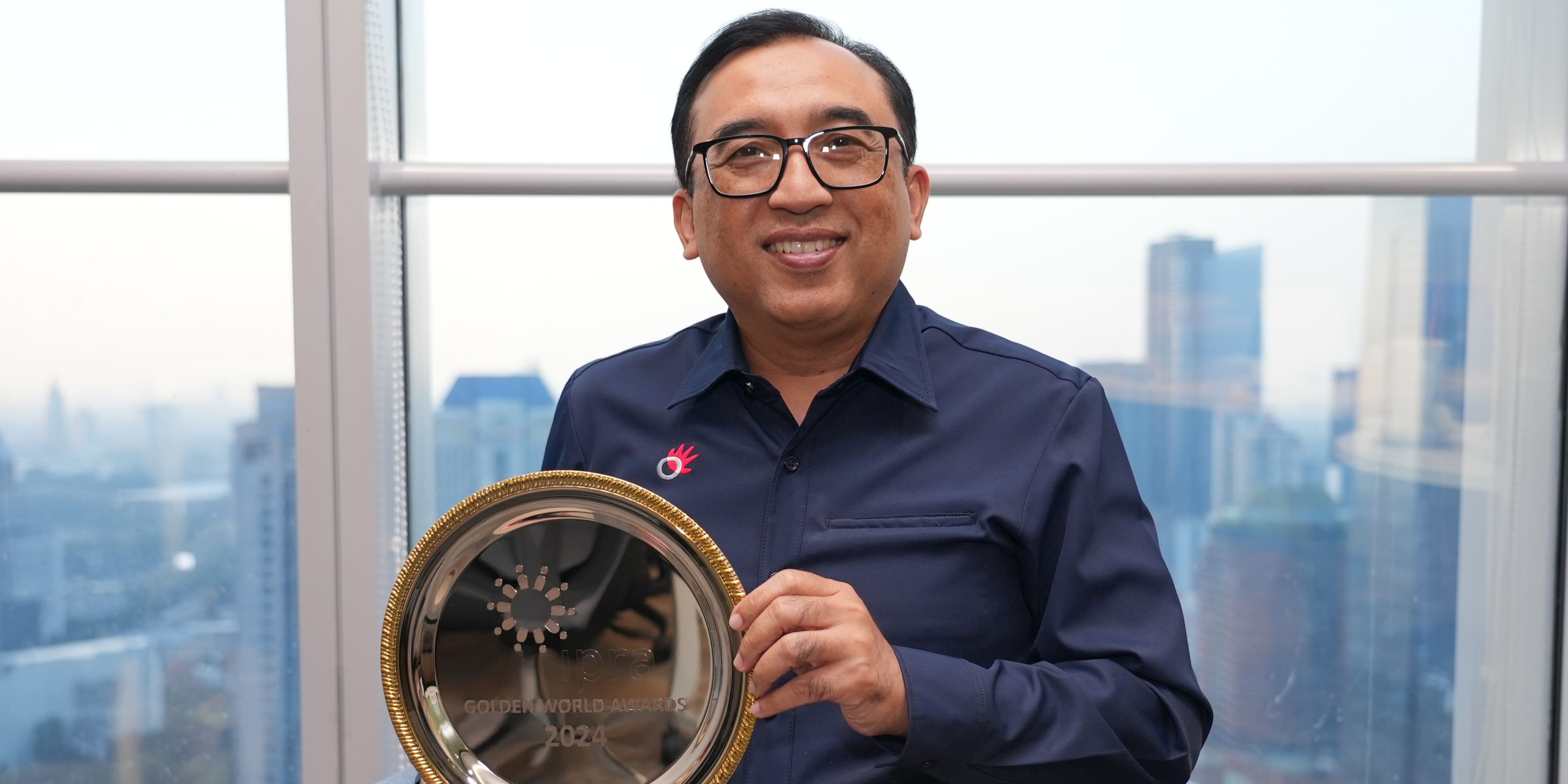 Telkom Sabet Golden World Award 2024, Penghargaan Bertaraf Internasional dari IPRA