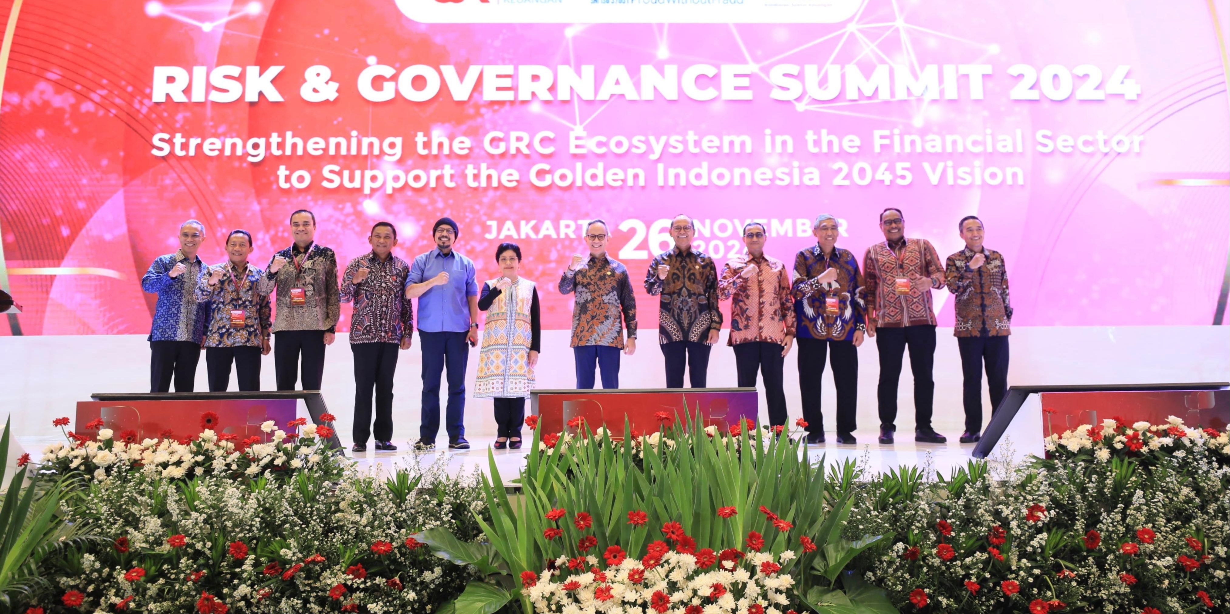 Perkuat Governansi Sektor Keuangan, OJK Gelar Risk & Governance Summit 2024