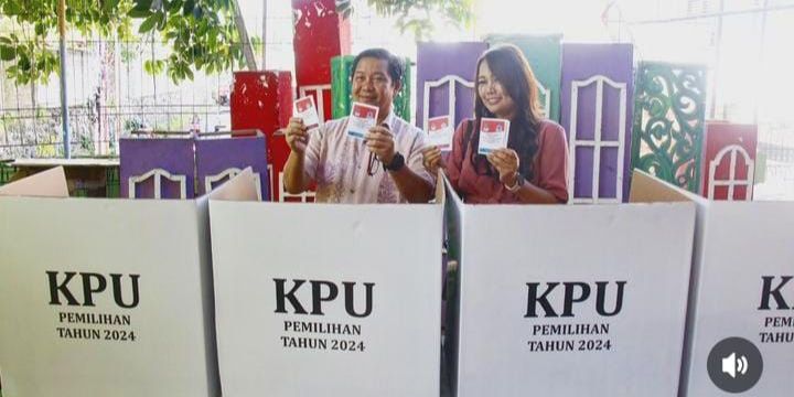 Calon Gubernur Steven Kandouw Menang Telak di TPS Tempatnya Mencoblos