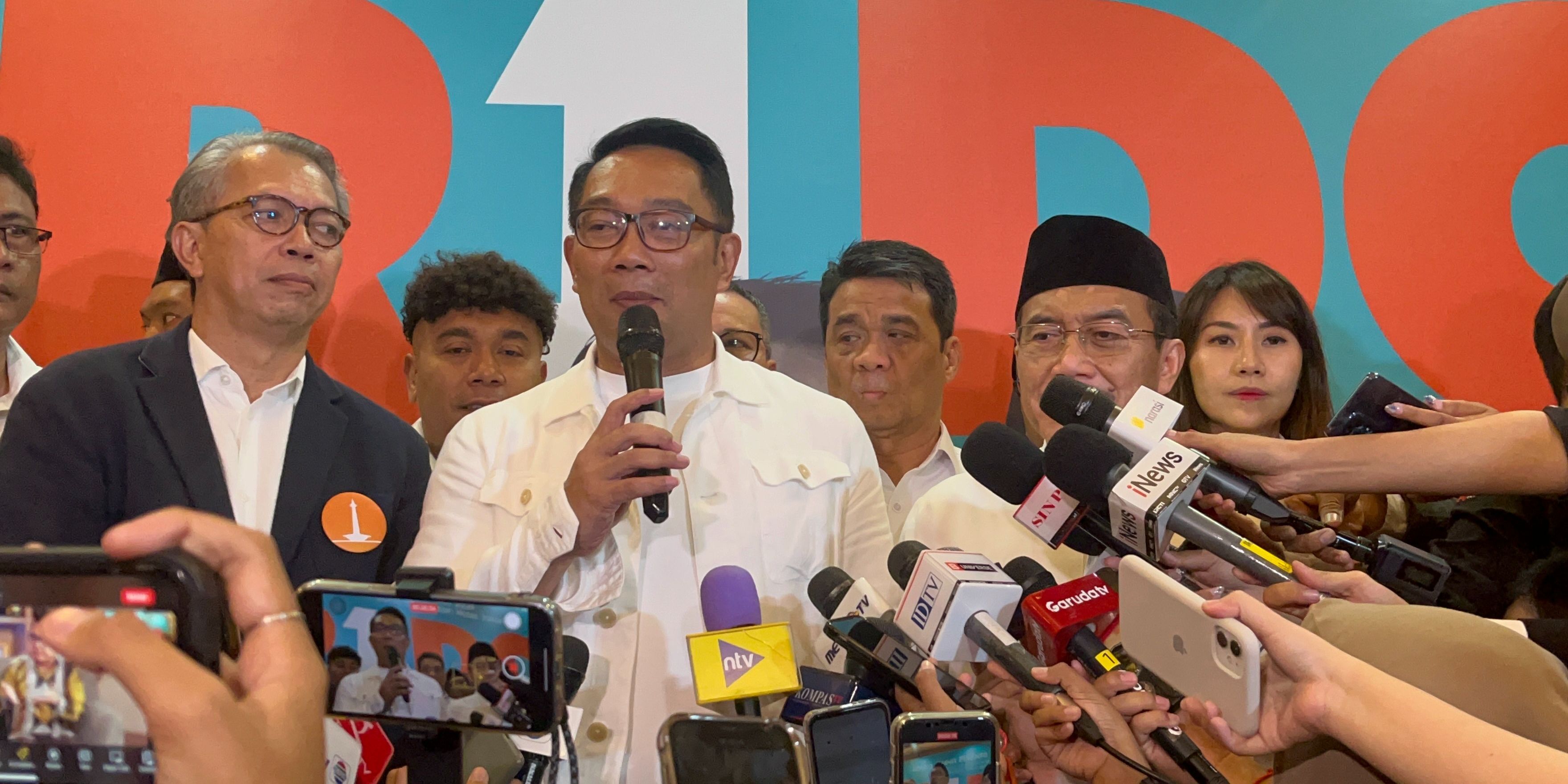 Reaksi Ridwan Kamil Usai Kalah dari Pramono Anung di Quick Count Pilkada Jakarta 2024