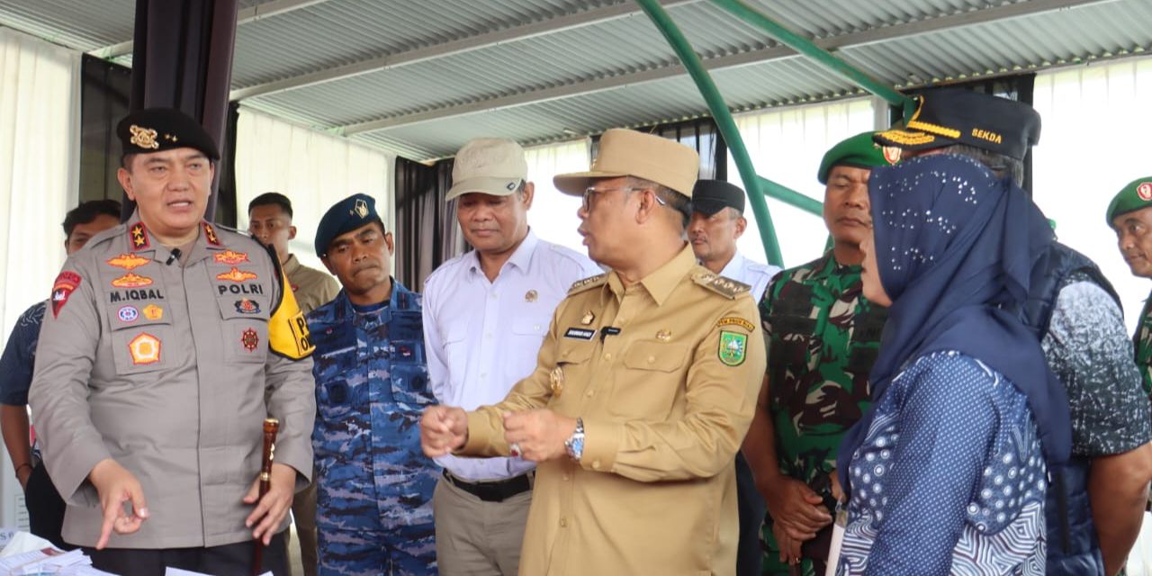 Cek TPS di Pangkalan Kerinci, Ini Pesan Tegas Jenderal Bintang Dua Polri