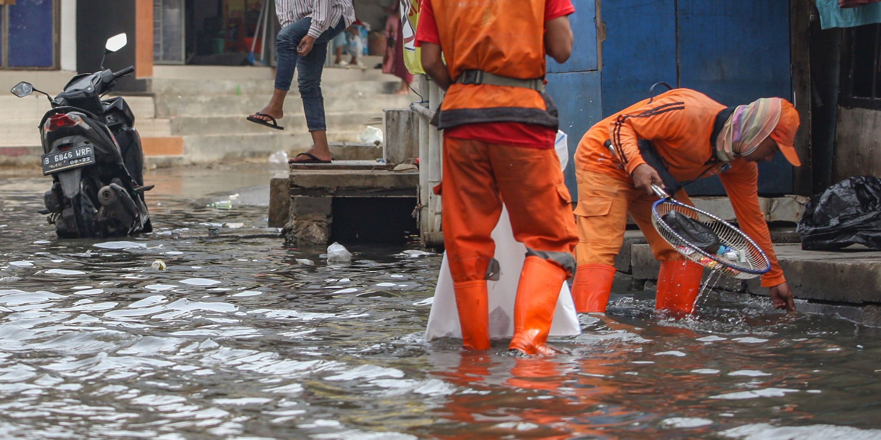 61 RT di Jakarta Terendam Banjir