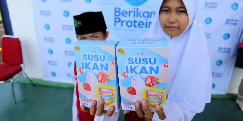 Menteri KKP Sebut Tak Semua Daerah akan Dapat Susu Ikan di Program Makan Bergizi Gratis