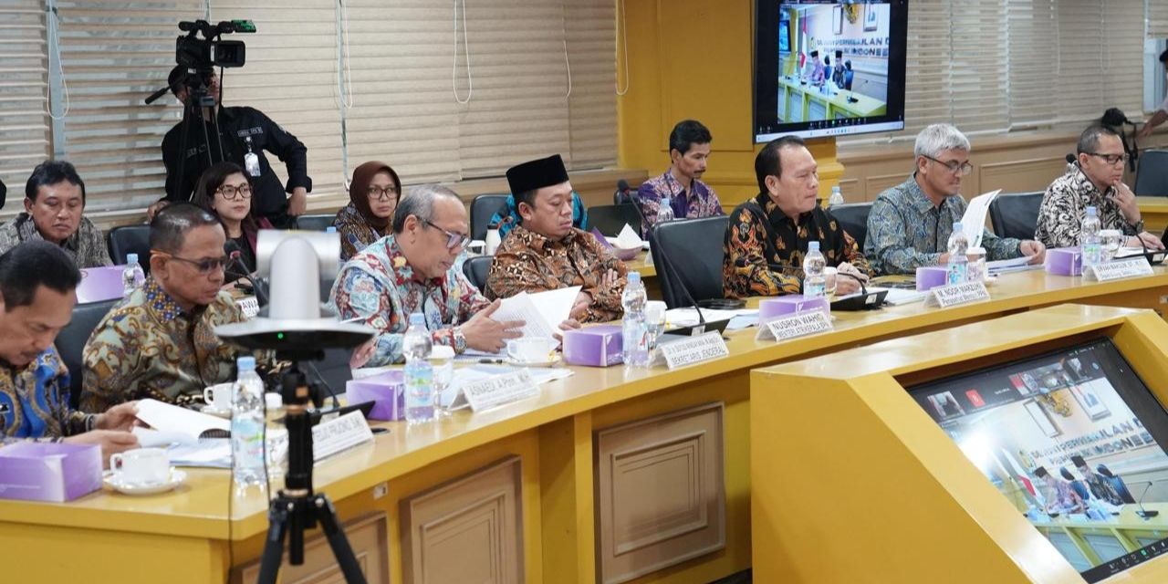 Menteri Nusron Bertemu DPD RI, Bahas Proyek PIK 2 hingga Food Estate