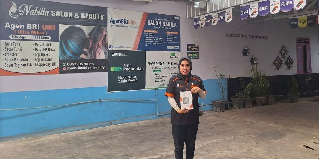 Pemilik Salon Kecantikan Merangkap Agen BRILink Ini Sukses Kembangkan Usahanya