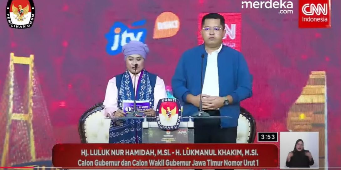 VIDEO: Cagub Luluk Keras, Skakmat Khofifah Soal Korupsi Terbanyak Berada di Jatim 