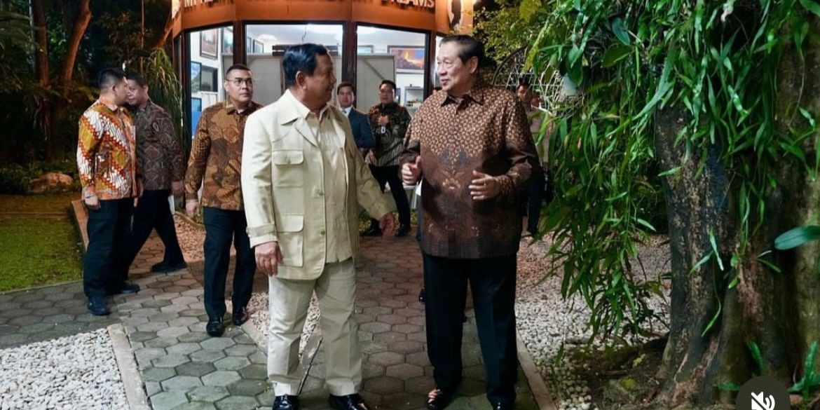 VIDEO: SBY Prabowo Bertemu Tertutup di Cikeas, AHY Bocorkan Isi Pembicaraan 