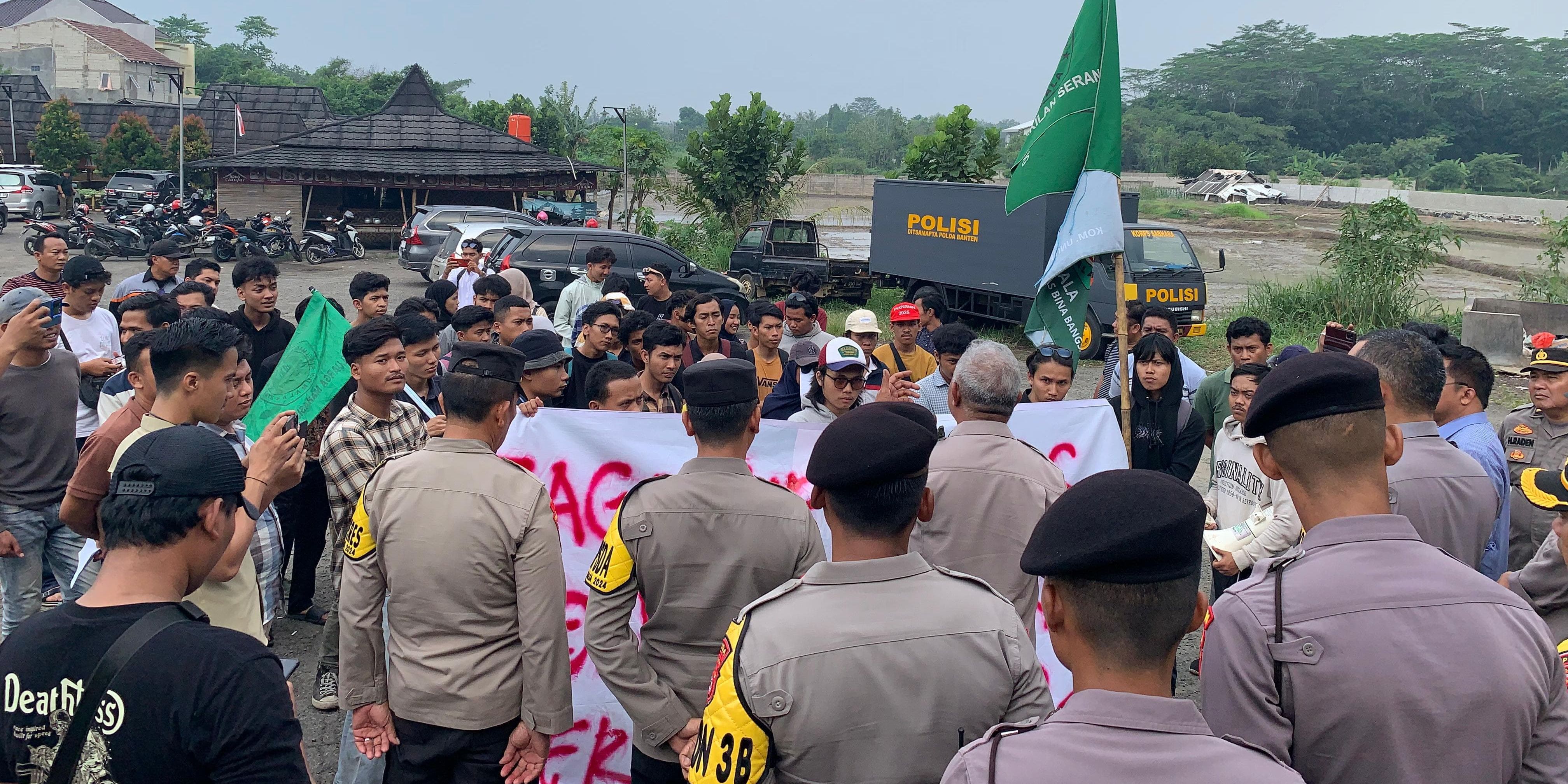 Mahasiswa Terus Aksi, Tuntut Polda Banten Netral di Pilkada