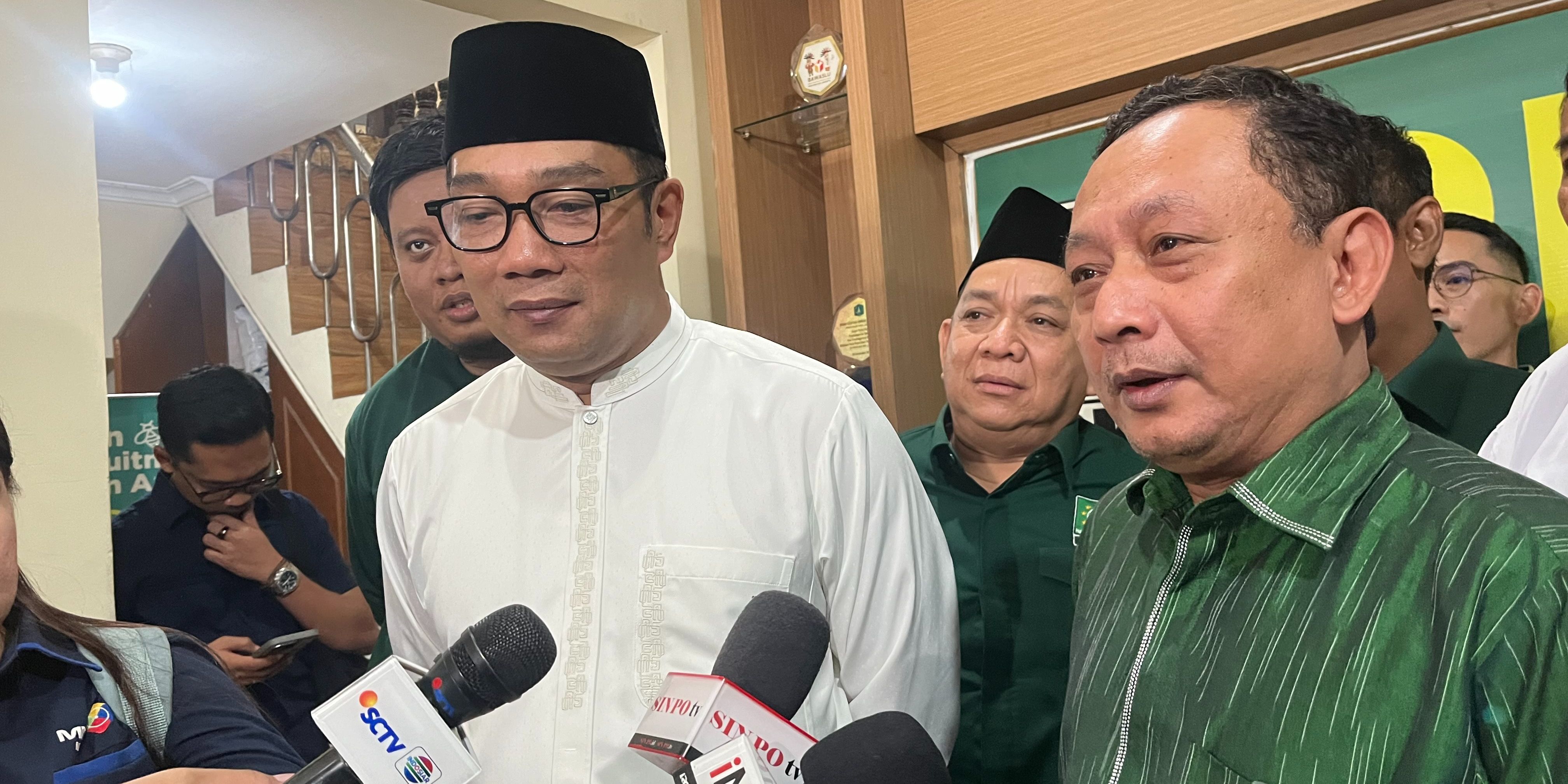 Ridwan Kamil Klaim KIM Solid Usai Sambangi DPW PKB Jakarta