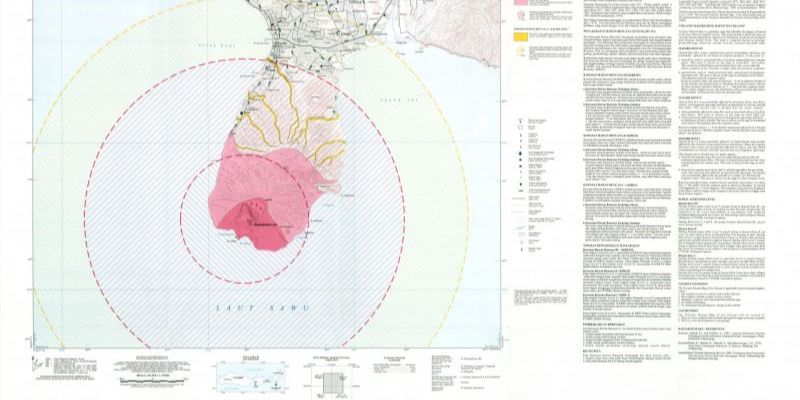 Gunung Iya Berstatus Siaga, Masyarakat Diminta Antisipasi Tsunami Jika Erupsi