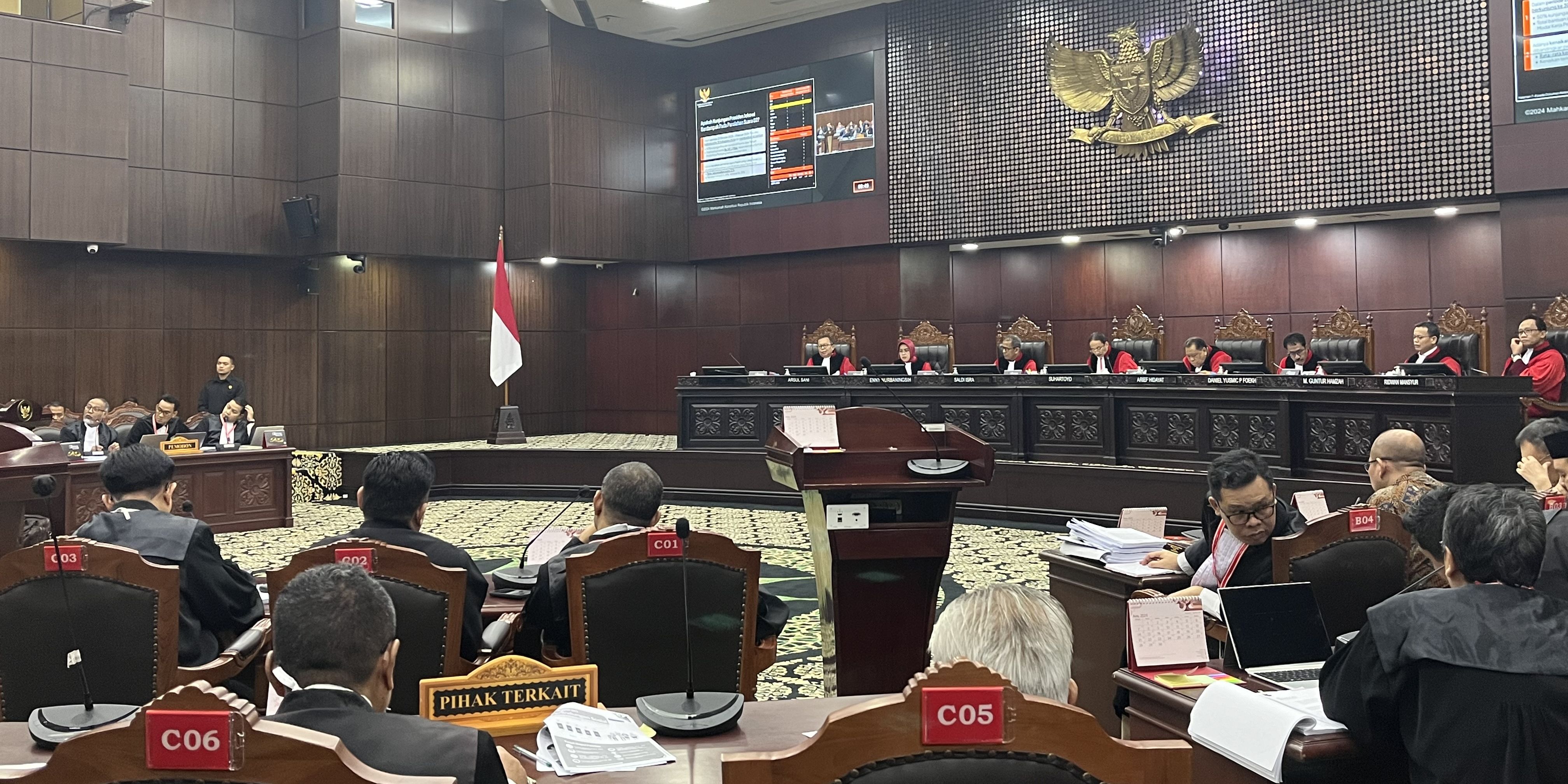 MK Terima 206 Permohonan Sengketa Pilkada 2024, Ini Rinciannya