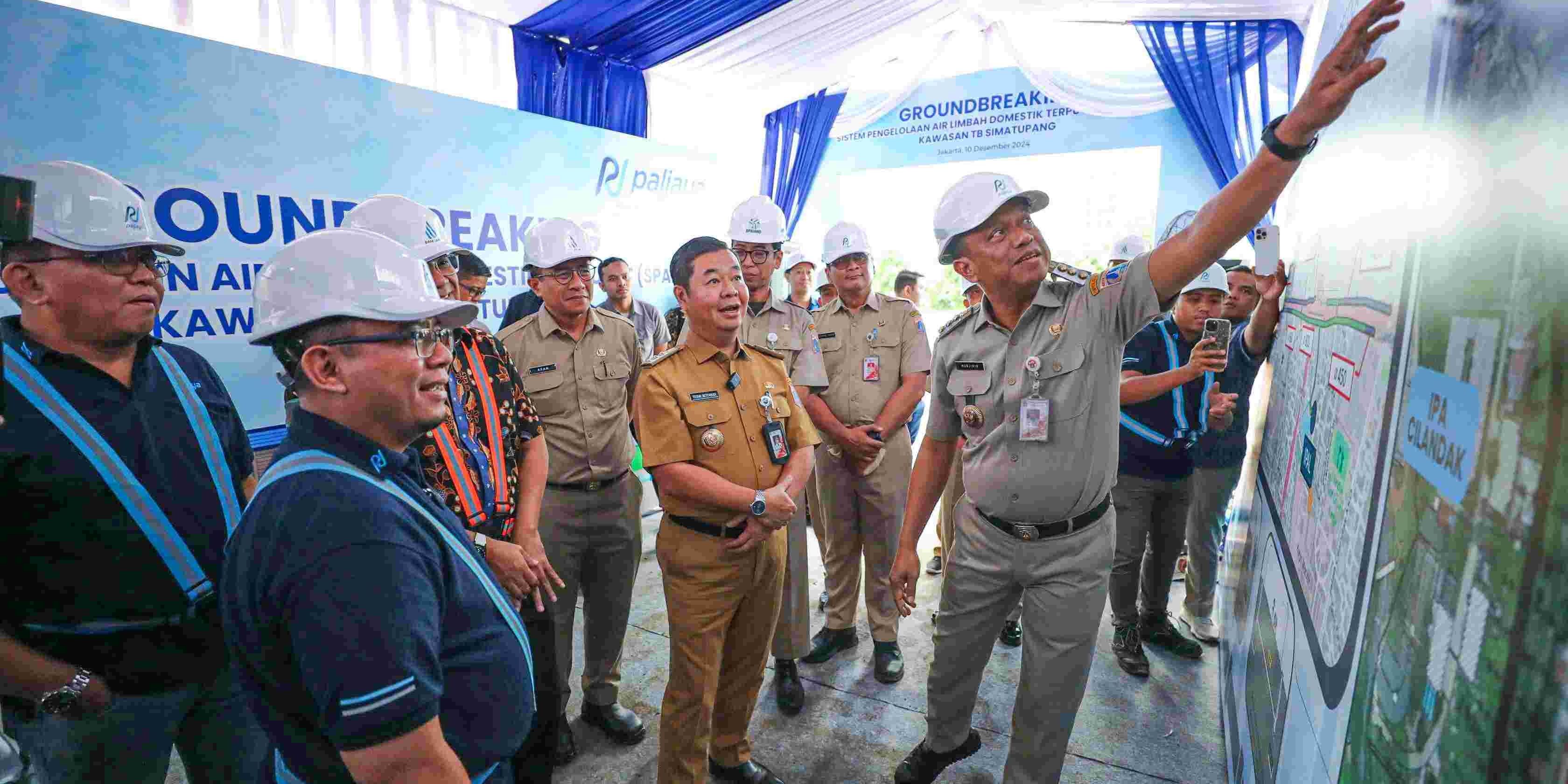 Pemprov Jakarta Mulai Bangun Sistem Pengolahan Air Limbah di Kawasan TB Simatupang