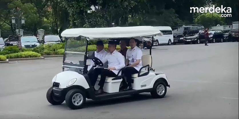 Prabowo Mendadak Sidak Istana, Keliling Naik Buggy Car Disopiri Anggota Kopassus TNI Kepercayaan