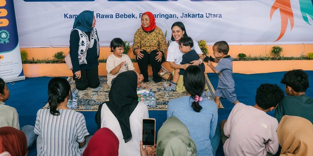 Penuh Haru dan Rasa Bangga, Andien Aisyah Kembali Dirikan 'Sekolah Anak Percaya' di Kampung Pemulung