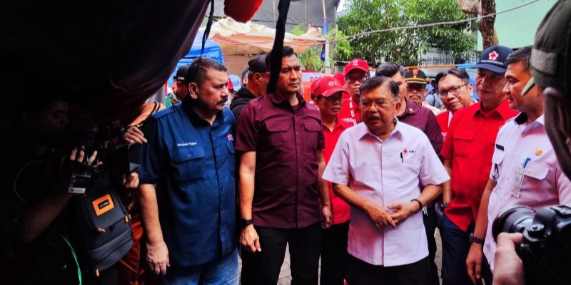 VIDEO: Korban Kebakaran di Kemayoran Curhat Minta Rumah ke Jusuf Kalla