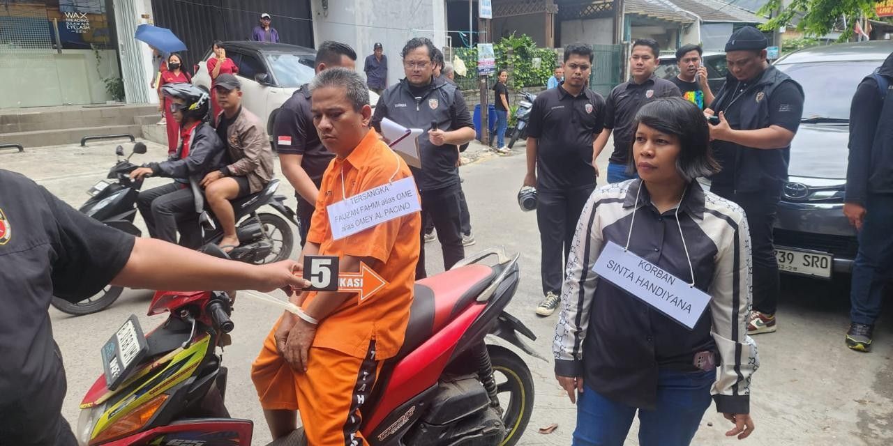 Kasus Pembunuhan Wanita Tanpa Kepala, Tukang Jagal Peragakan 43 Adegan